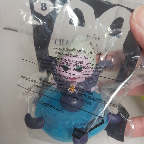 McDonalds Happy Meal The Little Mermaid Disney 2023 Ursela - Picture 3 of 3